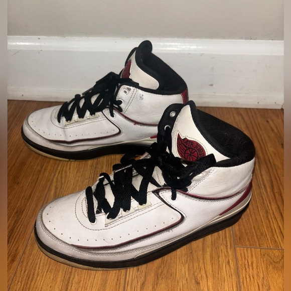 Jordan 2 Retro Varsity Red 2010 size 6Y 23 Chicago bulls - Picture 11 of 14